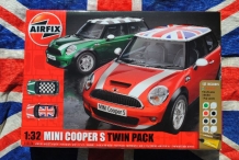 images/productimages/small/Mini Cooper S twin pack Airfix A50126 voor.jpg